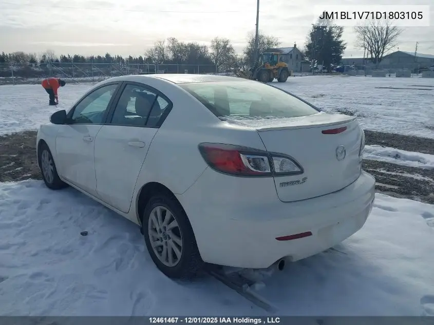 JM1BL1V71D1803105 2013 Mazda 3 I