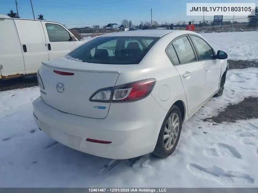 JM1BL1V71D1803105 2013 Mazda 3 I