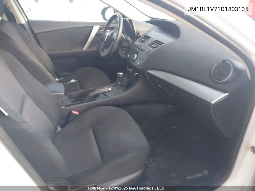 JM1BL1V71D1803105 2013 Mazda 3 I