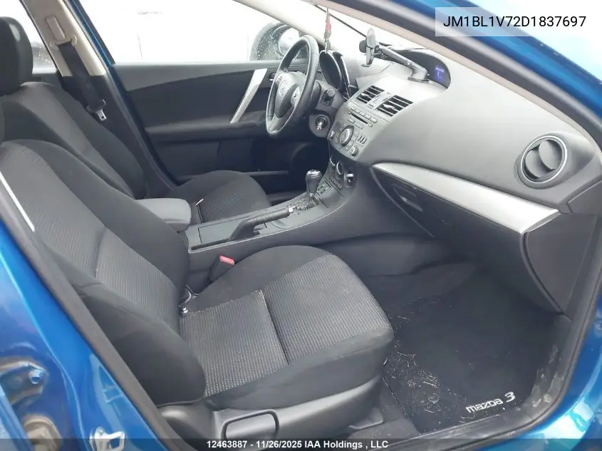 JM1BL1V72D1837697 2013 Mazda Mazda3 Gs-Sky