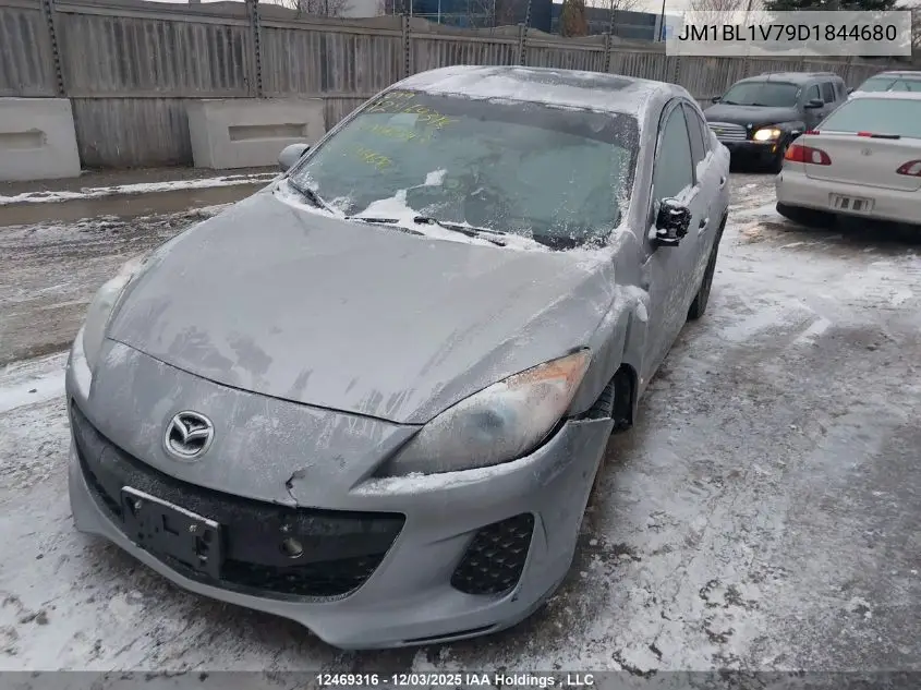 JM1BL1V79D1844680 2013 Mazda 3 I
