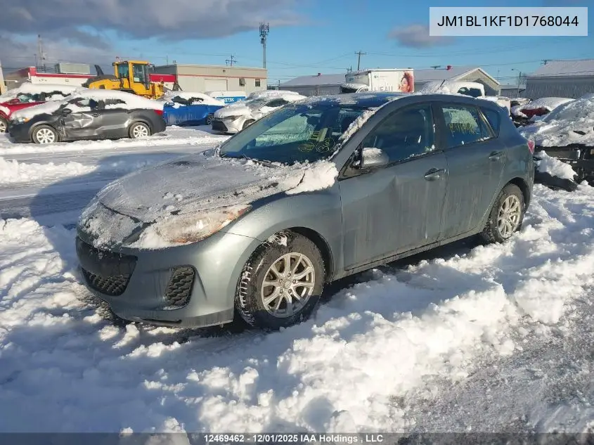 JM1BL1KF1D1768044 2013 Mazda Mazda3 Gx