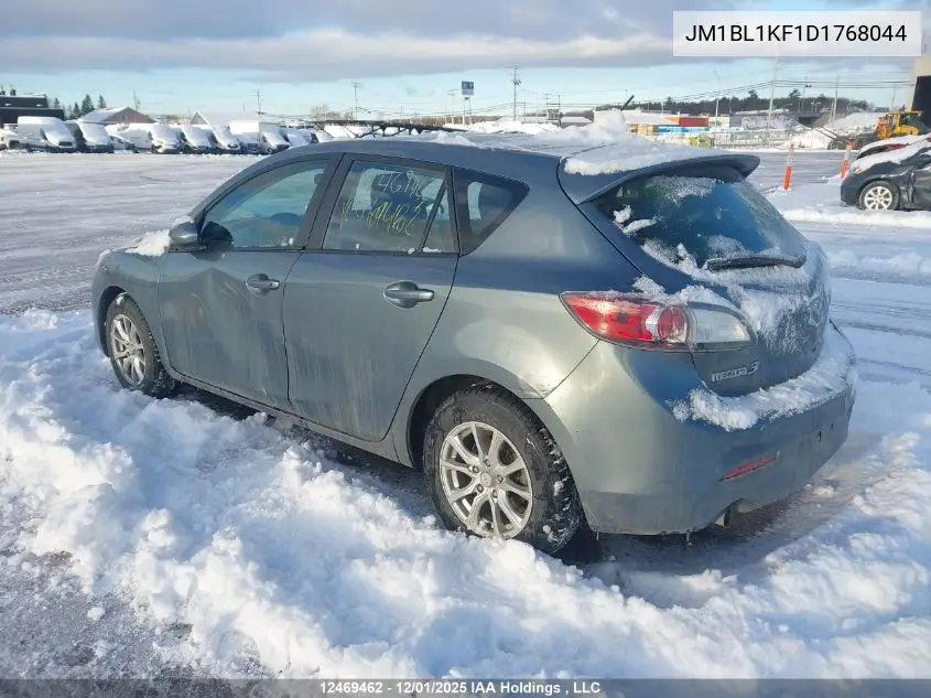 JM1BL1KF1D1768044 2013 Mazda Mazda3 Gx