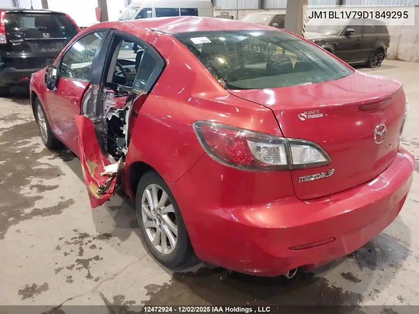JM1BL1V79D1849295 2013 Mazda Mazda3 Gs-Sky