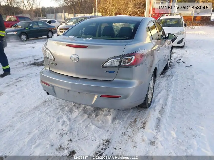 JM1BL1V76D1853045 2013 Mazda 3 I