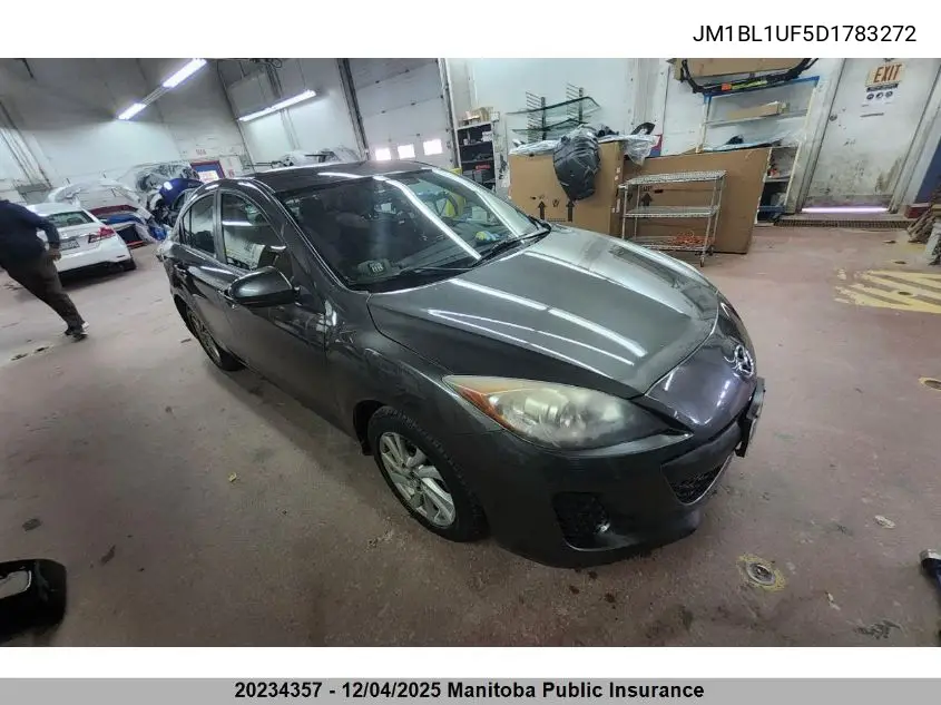 JM1BL1UF5D1783272 2013 Mazda 3 Mazda Gx
