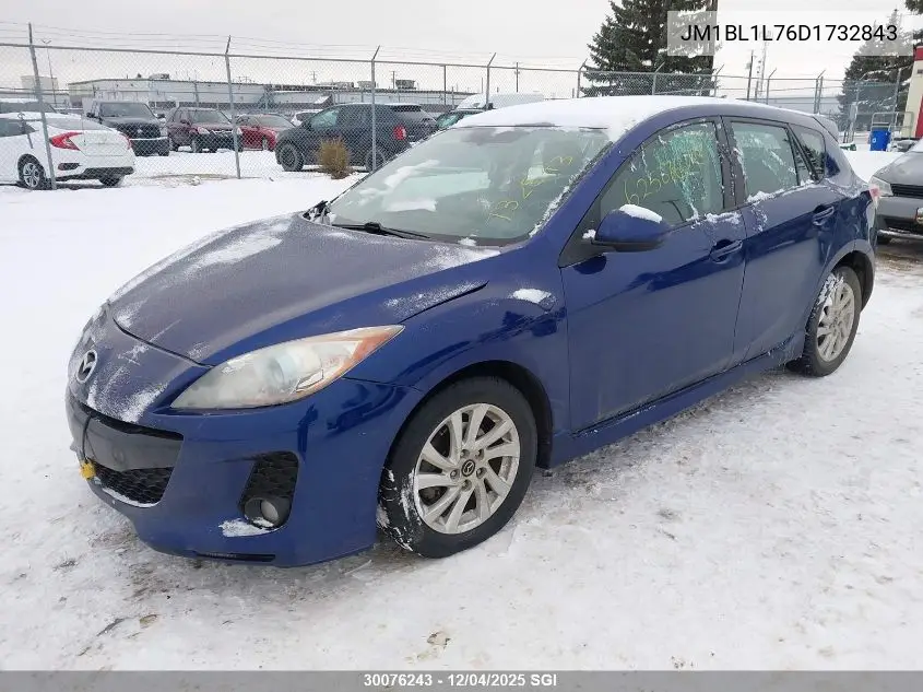 JM1BL1L76D1732843 2013 Mazda 3 I