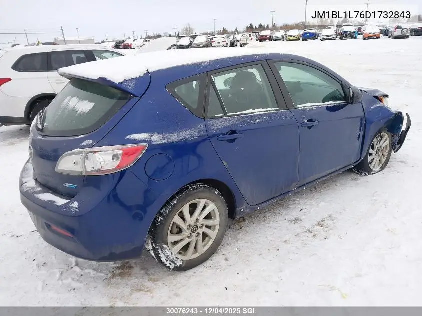 JM1BL1L76D1732843 2013 Mazda 3 I