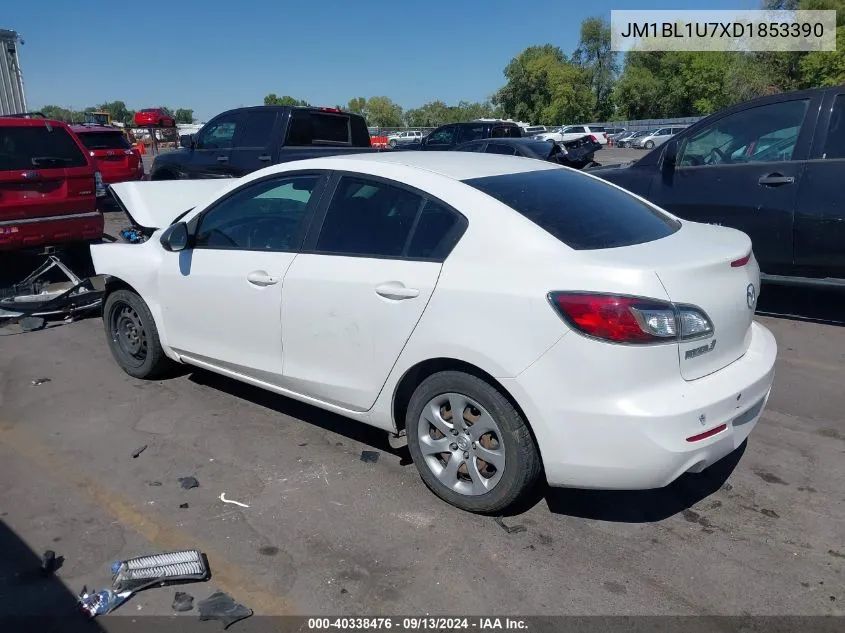 JM1BL1U7XD1853390 2013 Mazda 3 I