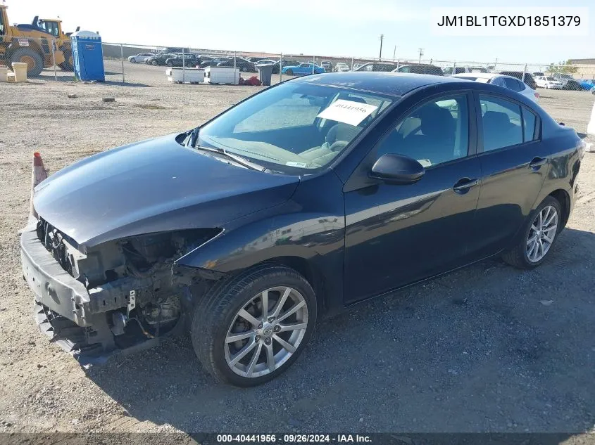 2013 Mazda Mazda3 I Sv VIN: JM1BL1TGXD1851379 Lot: 40441956