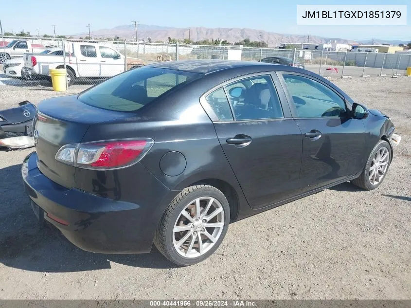 2013 Mazda Mazda3 I Sv VIN: JM1BL1TGXD1851379 Lot: 40441956