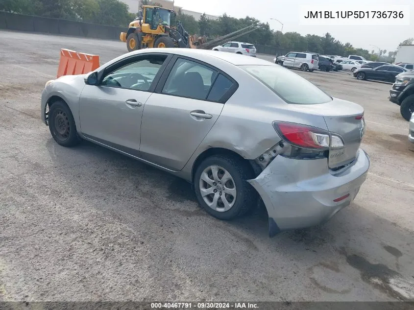 JM1BL1UP5D1736736 2013 Mazda Mazda3 I Sport