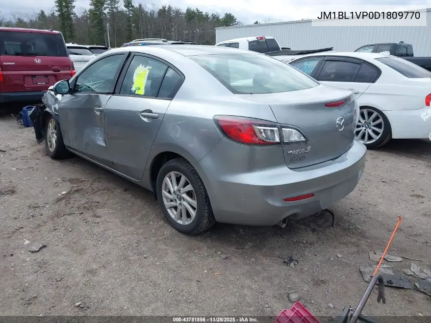 JM1BL1VP0D1809770 2013 Mazda Mazda3 I Touring
