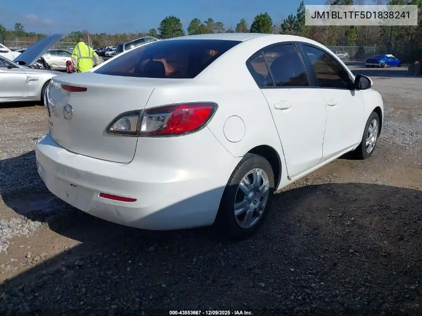 JM1BL1TF5D1838241 2013 Mazda Mazda3 I Sv