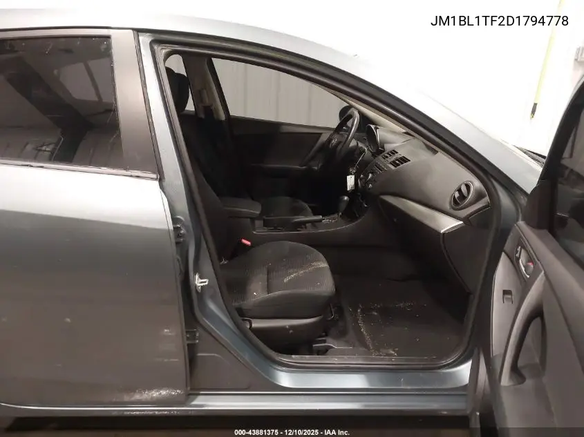 JM1BL1TF2D1794778 2013 Mazda Mazda3 I Sv