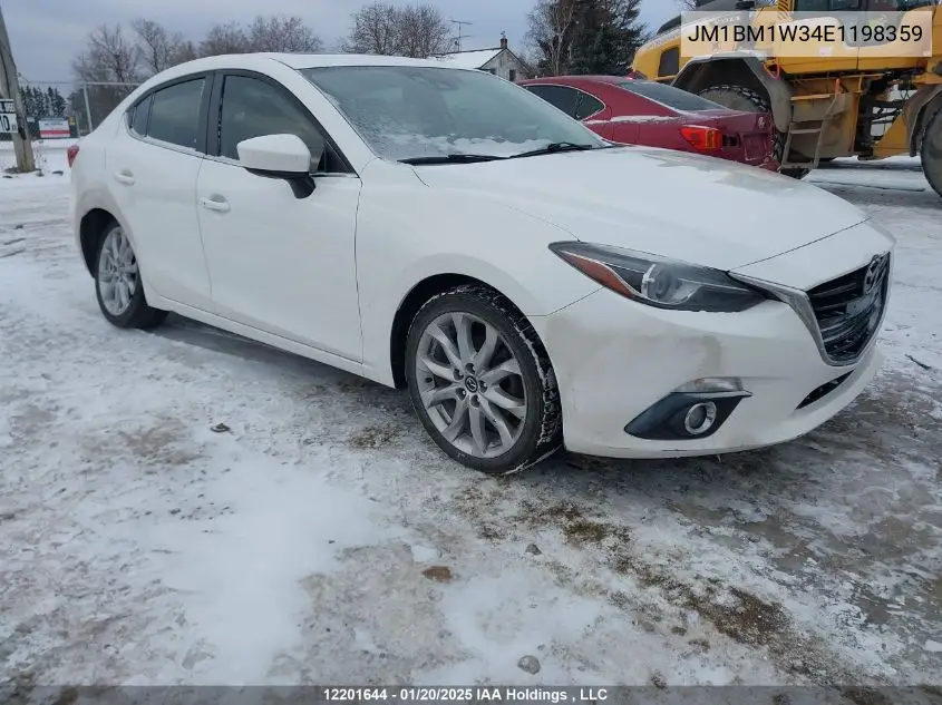 JM1BM1W34E1198359 2014 Mazda Mazda3 Gt-Sky