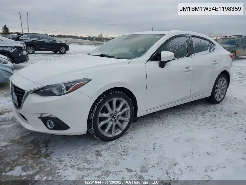 JM1BM1W34E1198359 2014 Mazda Mazda3 Gt-Sky