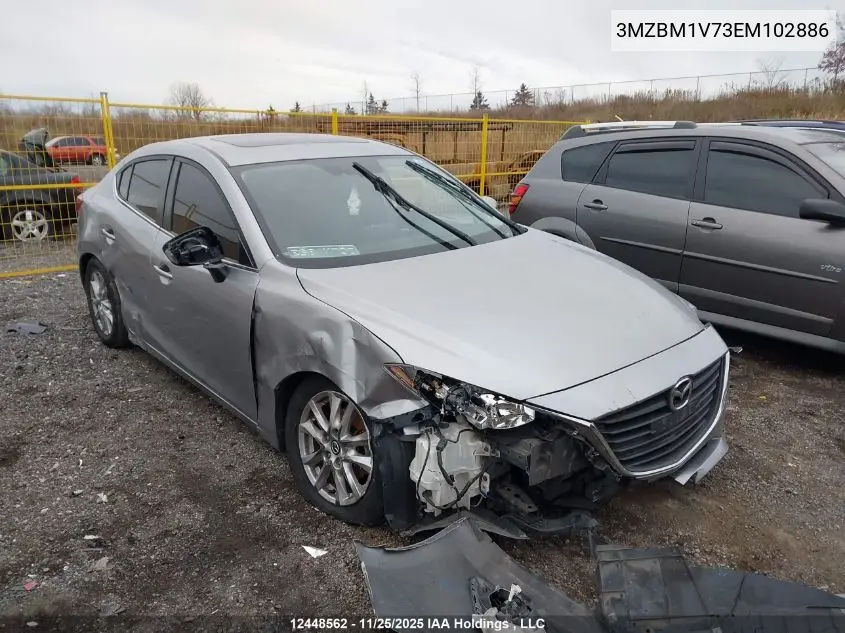 3MZBM1V73EM102886 2014 Mazda Mazda3 Gs-Sky