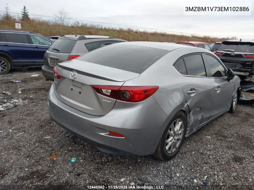 3MZBM1V73EM102886 2014 Mazda Mazda3 Gs-Sky