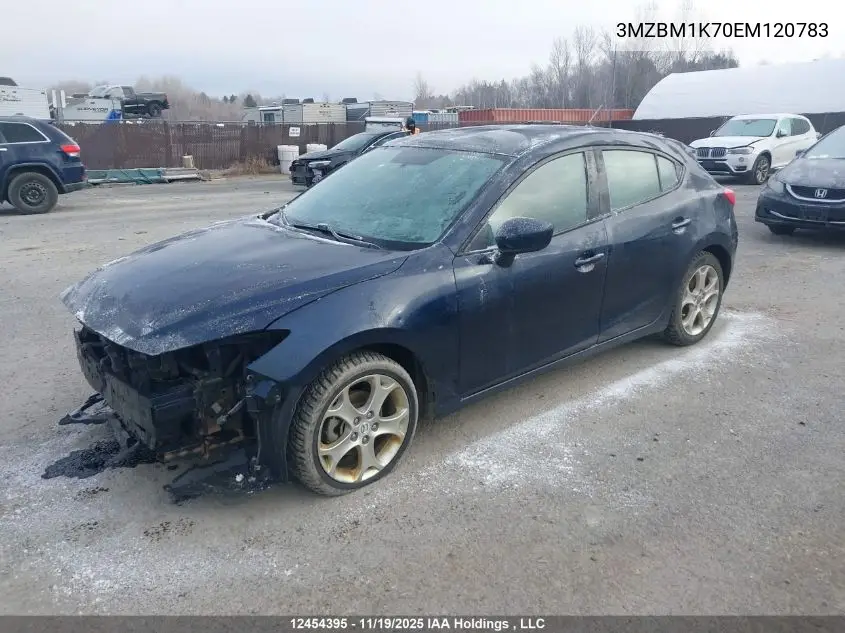 3MZBM1K70EM120783 2014 Mazda Mazda3 Gx-Sky