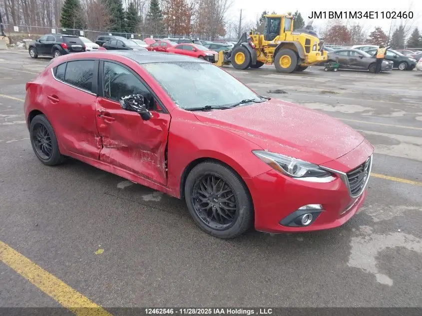 JM1BM1M34E1102460 2014 Mazda 3 Grand Touring