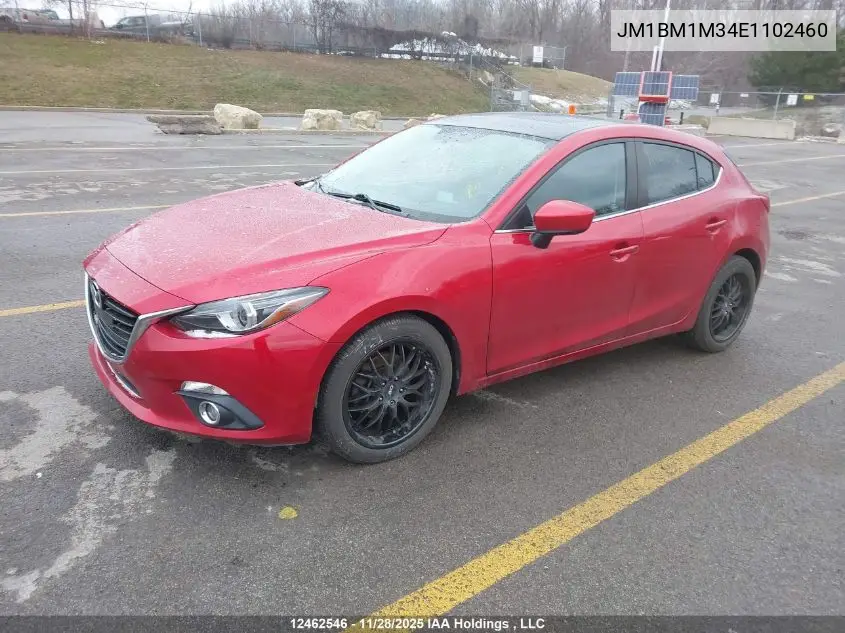 JM1BM1M34E1102460 2014 Mazda 3 Grand Touring