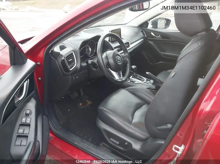 JM1BM1M34E1102460 2014 Mazda 3 Grand Touring