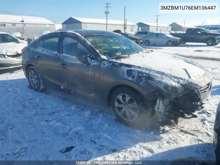 3MZBM1U76EM106447 2014 Mazda Mazda3 Gx-Sky