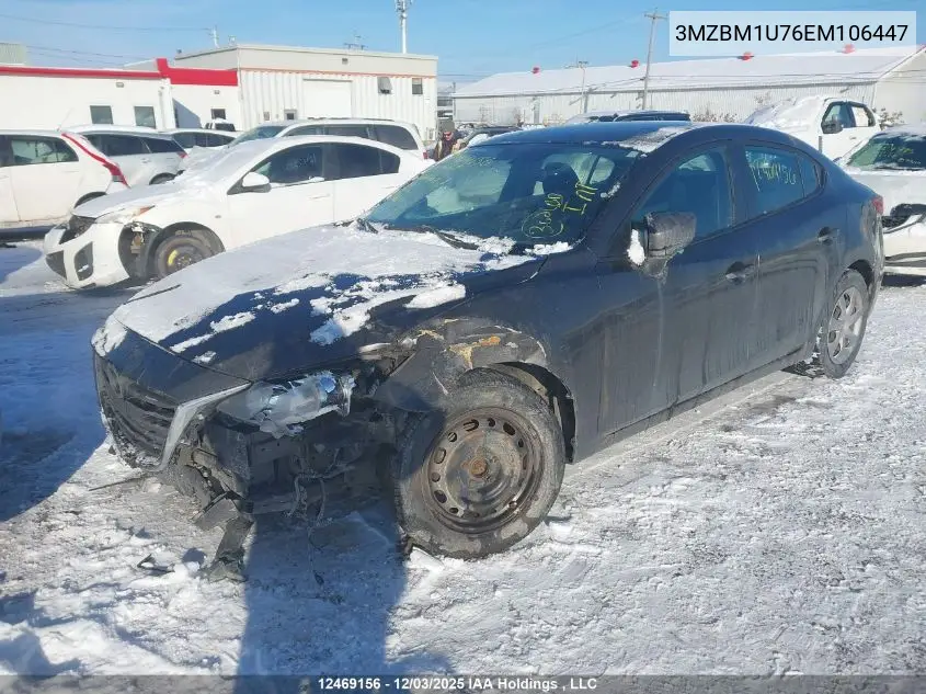 3MZBM1U76EM106447 2014 Mazda Mazda3 Gx-Sky