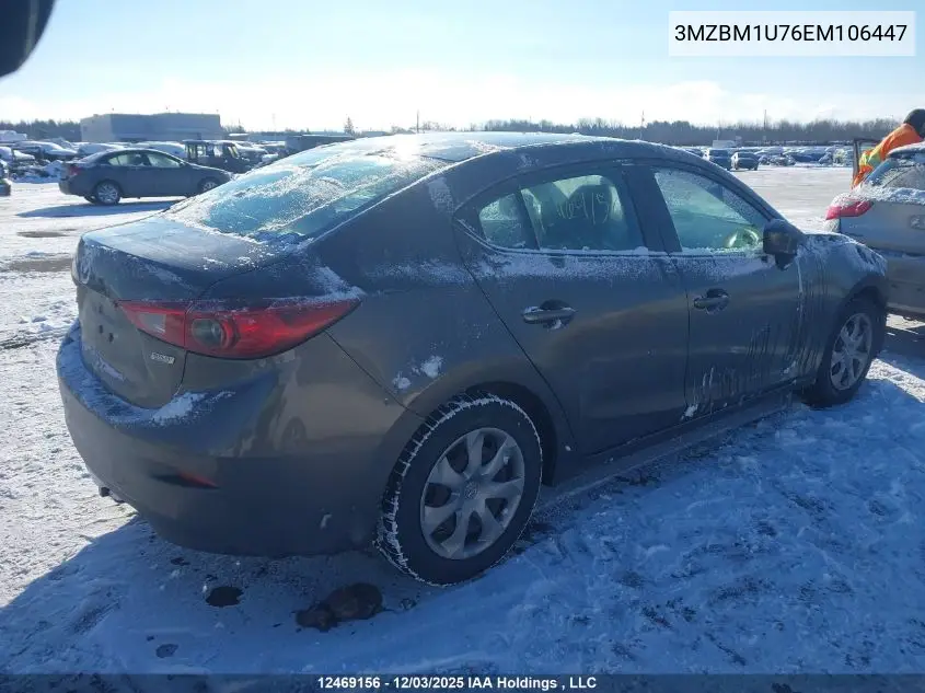 3MZBM1U76EM106447 2014 Mazda Mazda3 Gx-Sky