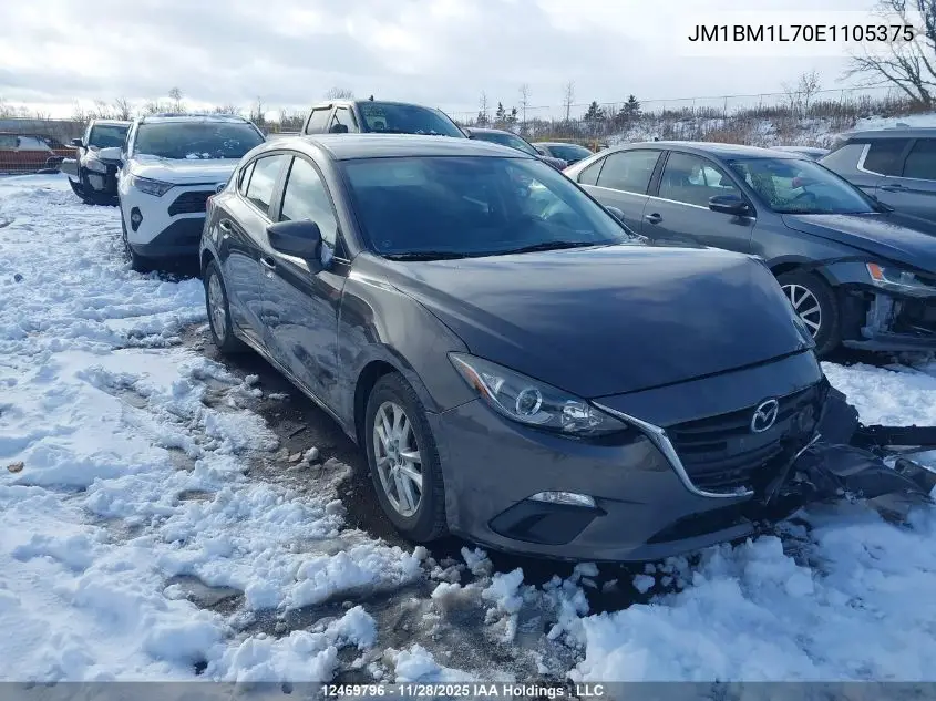 JM1BM1L70E1105375 2014 Mazda Mazda3 Gs-Sky