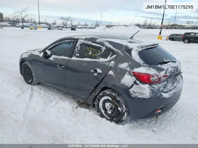 JM1BM1L70E1175295 2014 Mazda Mazda3 Gs-Sky
