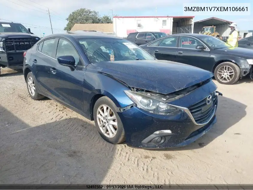 3MZBM1V7XEM106661 2014 Mazda Mazda3 I Touring
