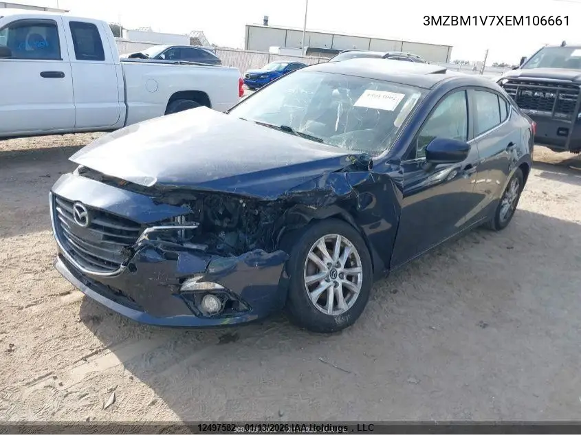 3MZBM1V7XEM106661 2014 Mazda Mazda3 I Touring