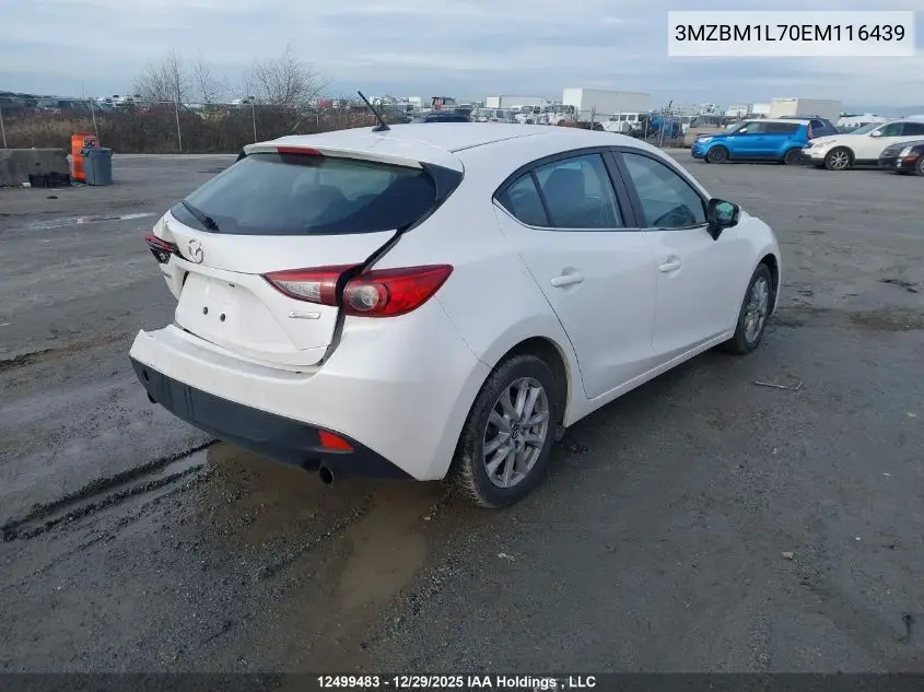 3MZBM1L70EM116439 2014 Mazda Mazda3 Gs-Sky