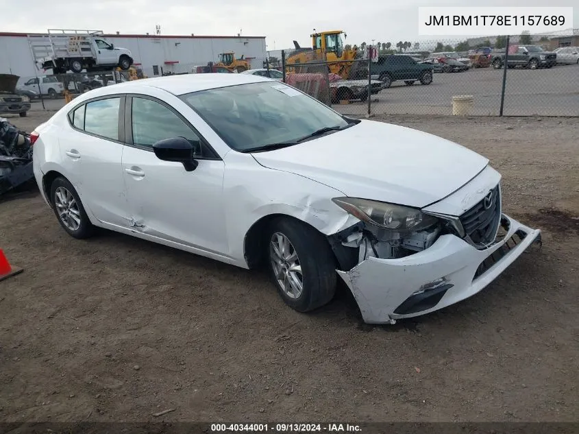 JM1BM1T78E1157689 2014 Mazda 3 Sv