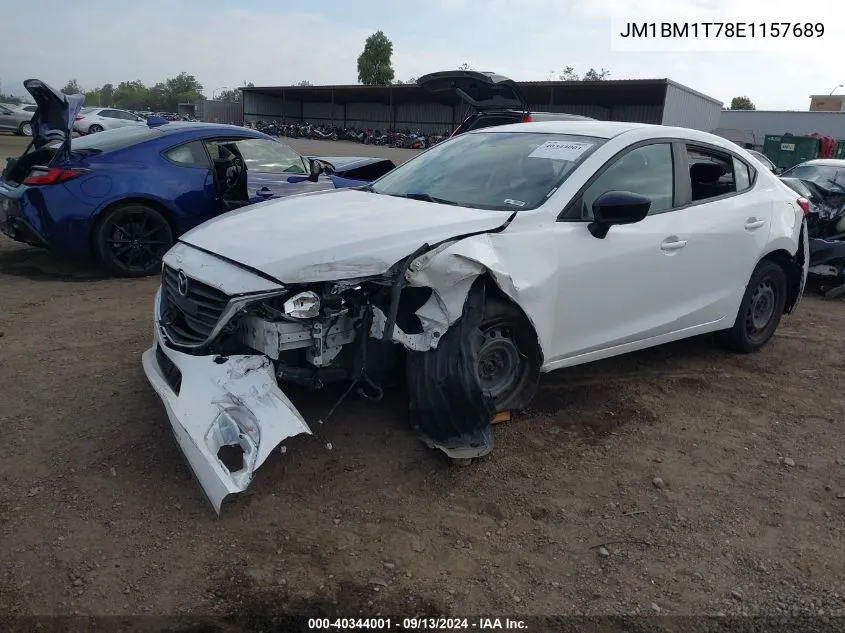 JM1BM1T78E1157689 2014 Mazda 3 Sv