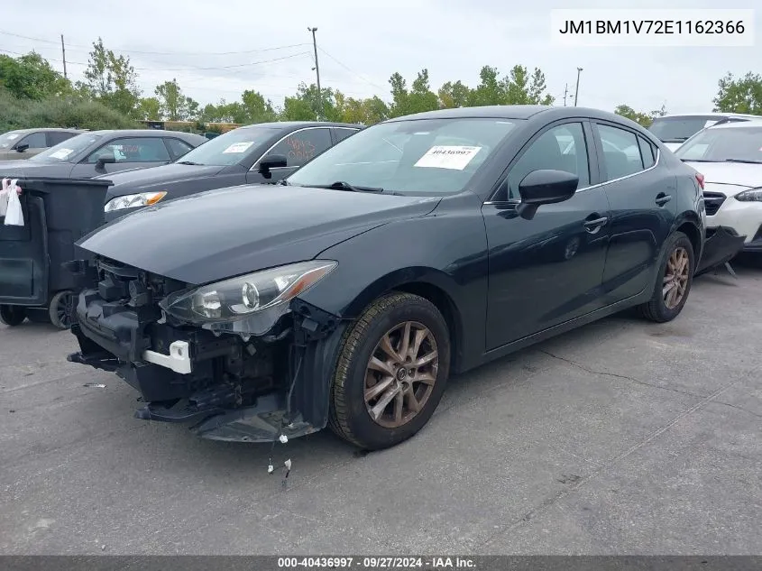 2014 Mazda Mazda3 I Touring VIN: JM1BM1V72E1162366 Lot: 40436997