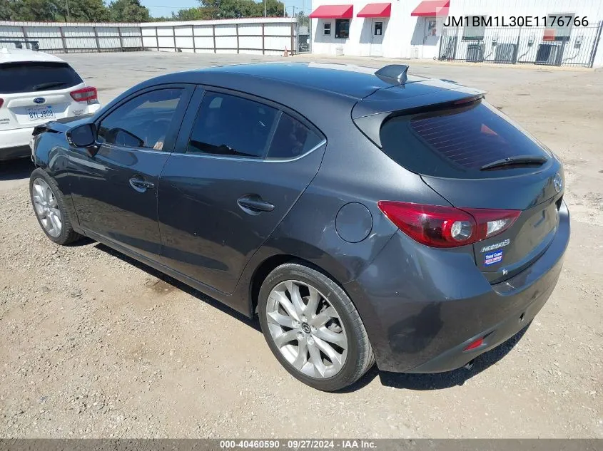 2014 Mazda Mazda3 S Touring VIN: JM1BM1L30E1176766 Lot: 40460590