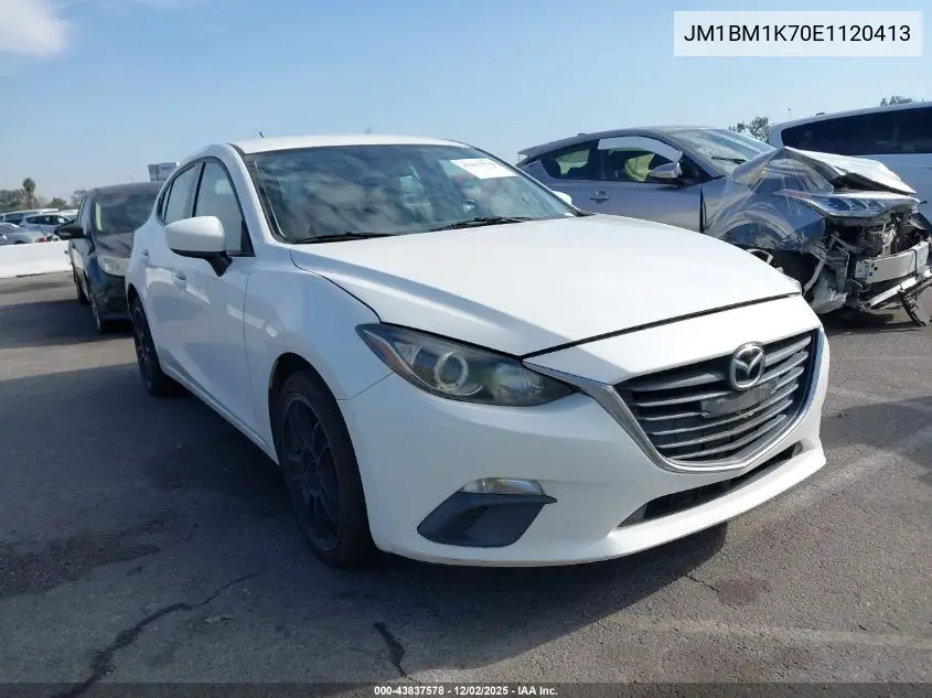JM1BM1K70E1120413 2014 Mazda Mazda3 I Sport