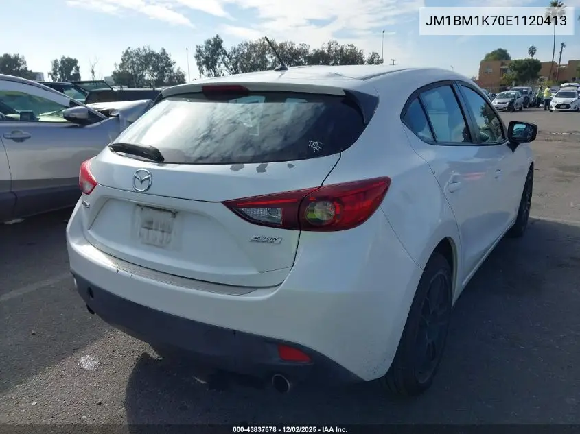 JM1BM1K70E1120413 2014 Mazda Mazda3 I Sport