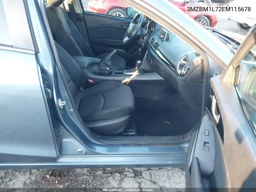 3MZBM1L72EM115678 2014 Mazda Mazda3 I Touring
