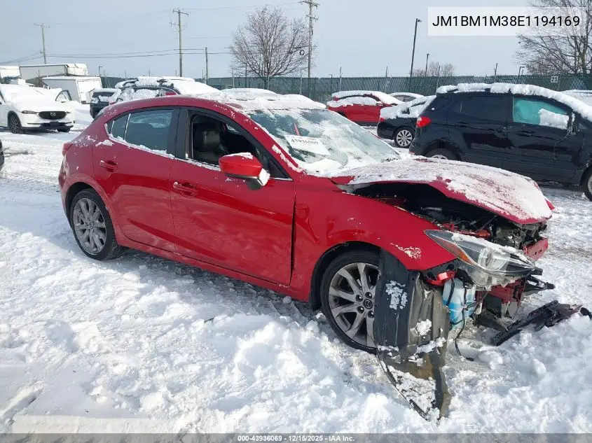 JM1BM1M38E1194169 2014 Mazda Mazda3