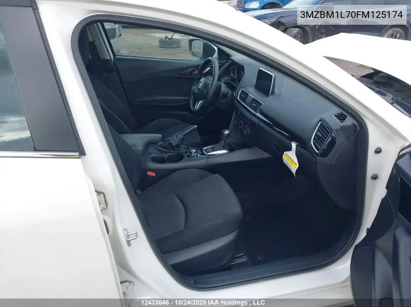 3MZBM1L70FM125174 2015 Mazda Mazda3 Gs