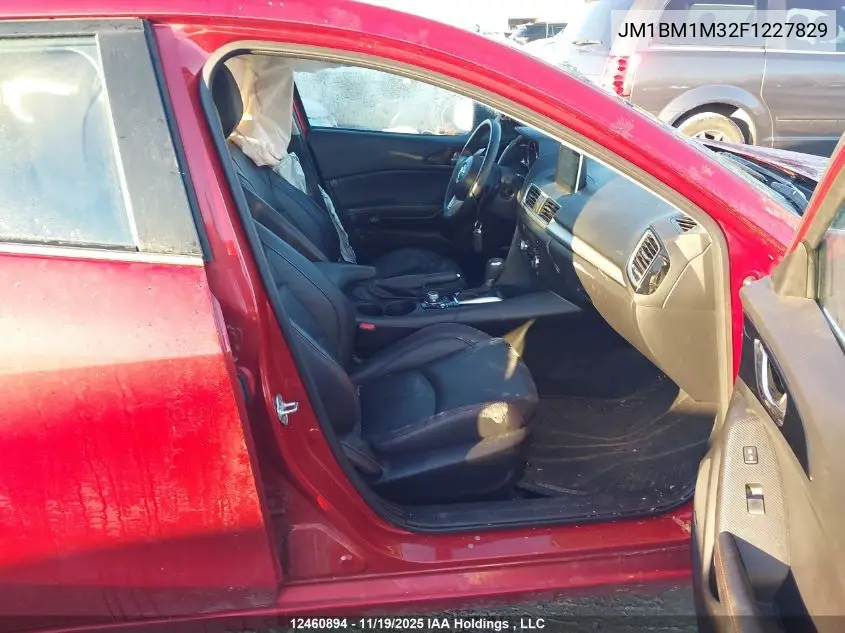 JM1BM1M32F1227829 2015 Mazda Mazda3 Gt