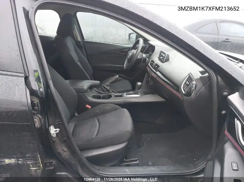 3MZBM1K7XFM213652 2015 Mazda Mazda3 Gx