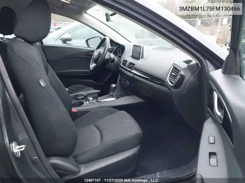 3MZBM1L75FM130466 2015 Mazda Mazda3 Gs