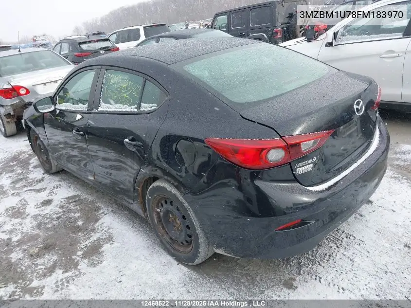 3MZBM1U78FM183970 2015 Mazda 3 Sport