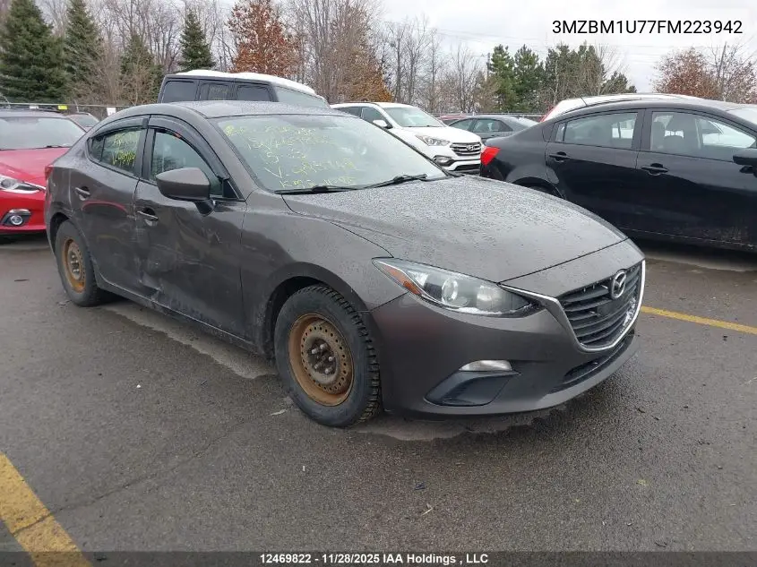 3MZBM1U77FM223942 2015 Mazda Mazda3