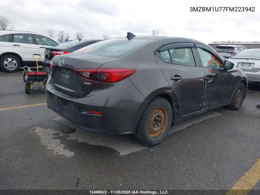 3MZBM1U77FM223942 2015 Mazda Mazda3